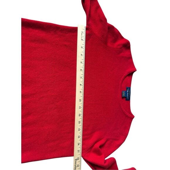 Charter Club Cashmere Crewneck Sweater size S Red - Picture 5 of 6